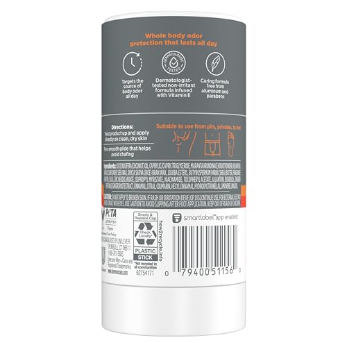 DOVE MEN + CARE Men+Care Aluminum-Free Deodorant Stick Shea Butter 2.6 oz - Image 2
