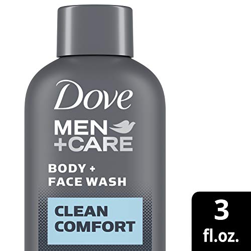 DOVE MEN + CARE Men + Care Hydrating Clean Comfort Body Wash, 3 oz - Image 2