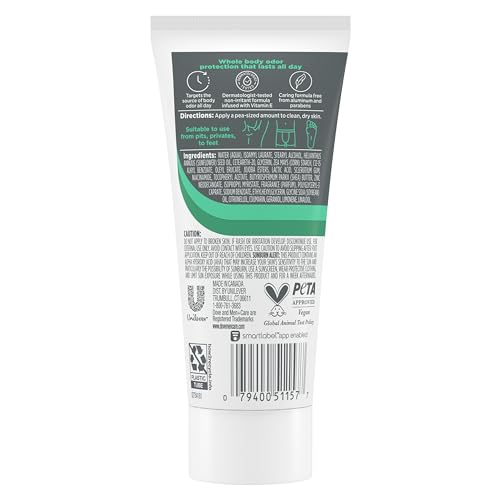 DOVE MEN + CARE Whole Body Deo Aluminum-Free Cream - Image 2