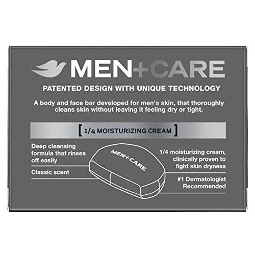 Dove Men's Deep Clean Soap Bar, 3.75 oz, 10 Bars - Image 2