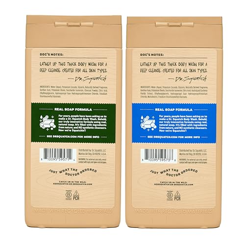 Dr. Squatch Natural Body Wash - Pine Tar + Fresh Falls - Image 3