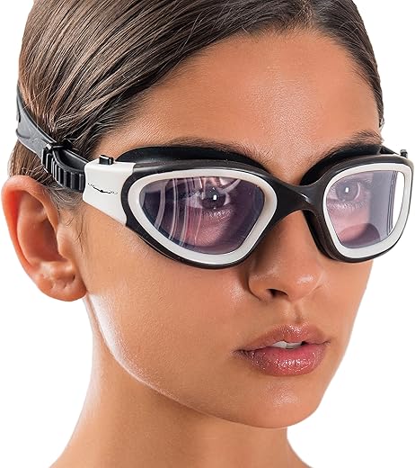 AqtivAqua DX Wide View Swim Goggles, Anti Fog