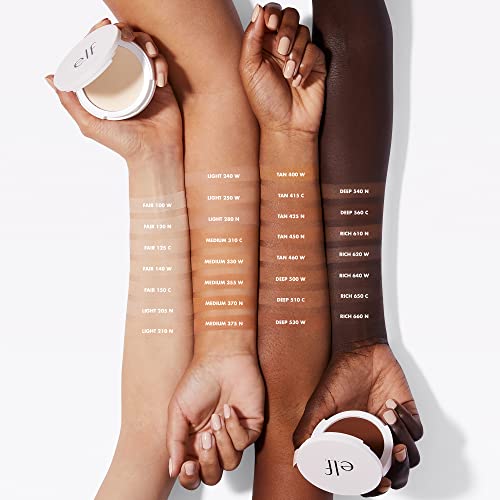 e.l.f. Camo Powder Foundation, Lightweight, Medium Coverage, Light 210 N - Image 4