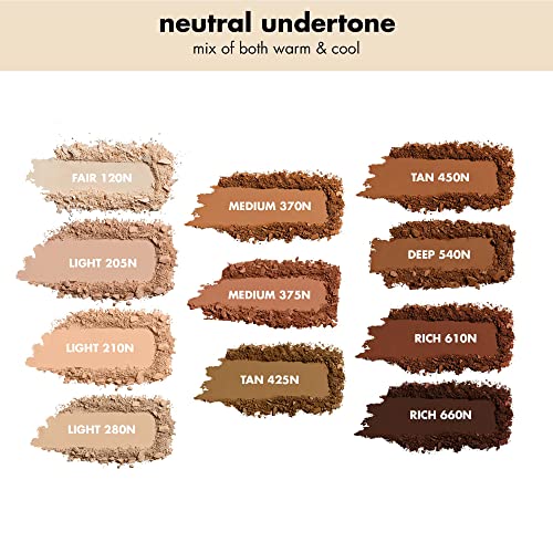 e.l.f. Camo Powder Foundation, Lightweight, Medium Coverage, Light 210 N - Image 5