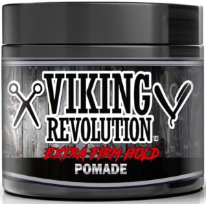 Viking Revolution Extreme Hold Pomade For Men – High Shine