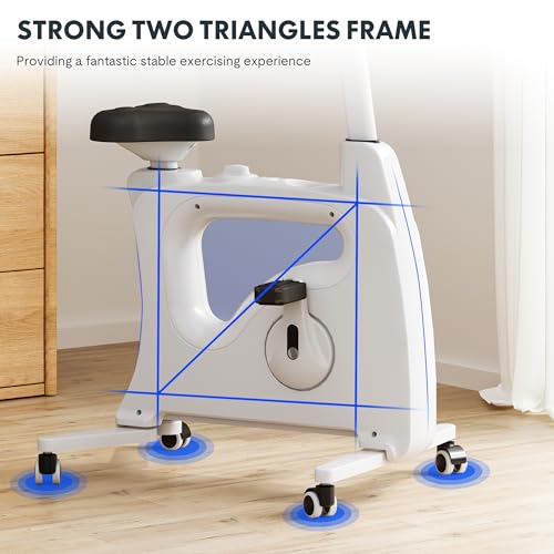 FLEXISPOT Exercise Bike With Pedal Exerciser - Image 3