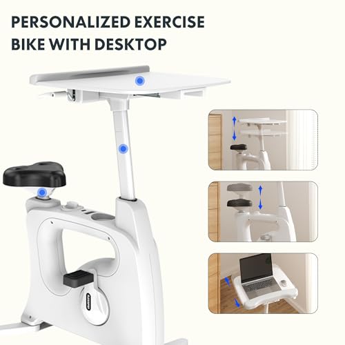 FLEXISPOT Exercise Bike With Pedal Exerciser - Image 4
