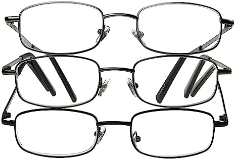 Foster Grant Men's Council Rectangular Reading Glasses - Image 3