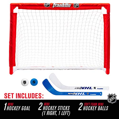 Franklin Sports Mini Hockey Set With Sticks & Balls - Image 3