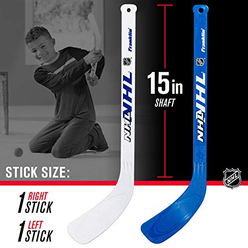 Franklin Sports Mini Hockey Set With Sticks & Balls - Image 4