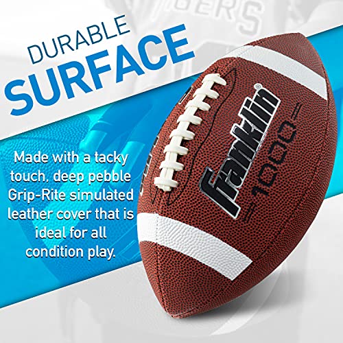 Franklin Sports Official Size All-Weather Outdoor Football - Image 2