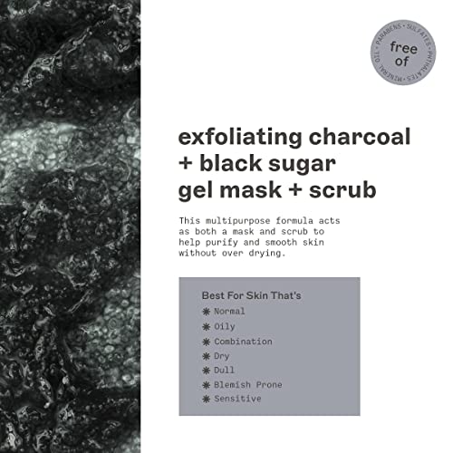 Freeman Charcoal & Black Sugar Facial Scrub - Image 3