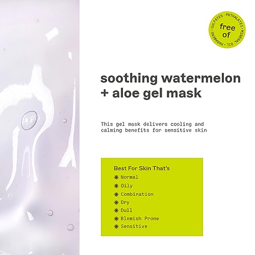 Freeman Soothing Watermelon & Aloe Gel Mask - Image 3