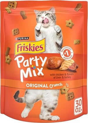 Purina Friskies Cat Treats, Party Mix Original
