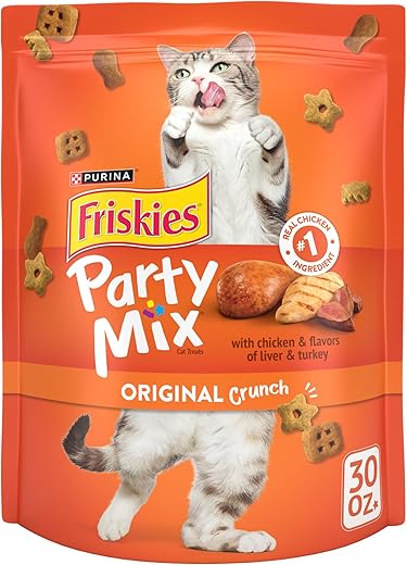Purina Friskies Cat Treats, Party Mix Original