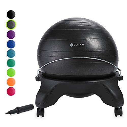 Gaiam Classic Backless Balance Ball Chair - Image 2