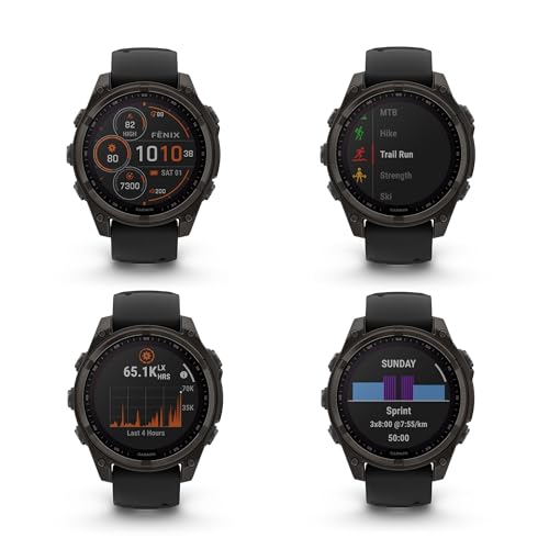 Garmin Fenix 8 Solar Sapphire GPS Smartwatch - Image 3