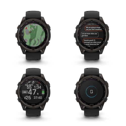Garmin Fenix 8 Solar Sapphire GPS Smartwatch - Image 4