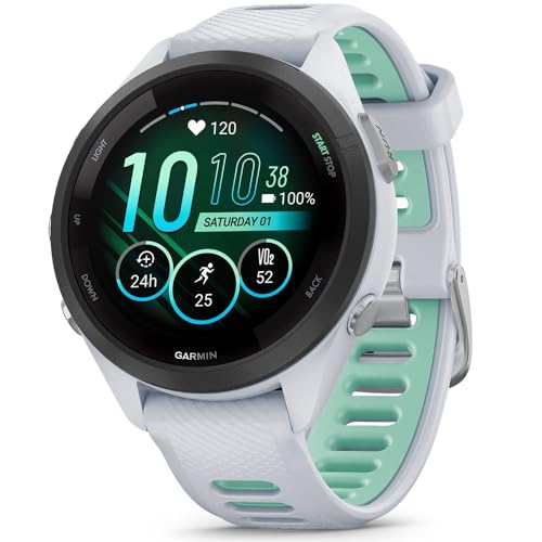 Garmin Forerunner 265S GPS Smartwatch Bundle - Image 2