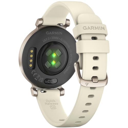 Garmin Lily 2 Smartwatch Cream Gold Bundle - Image 5