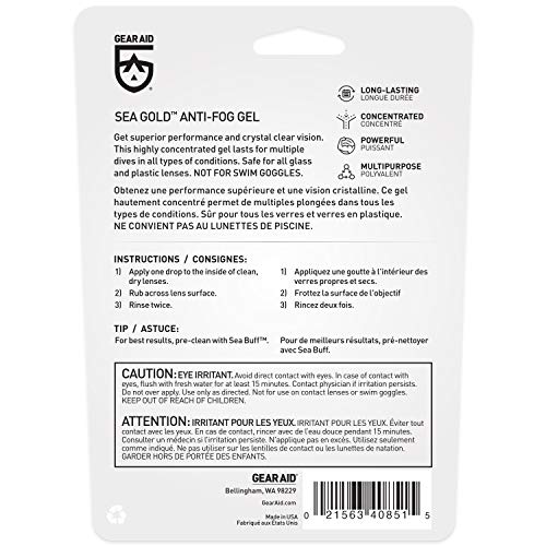 GEAR AID Sea Gold Anti-fog Gel for SCUBA Masks - Image 3