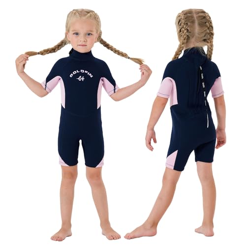 GoldFin Kids Wetsuit 3mm Neoprene Back Zip - Image 2