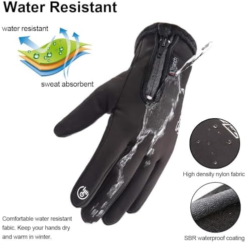 GORELOX Winter Warm Touchscreen Cold Weather Gloves - Image 5