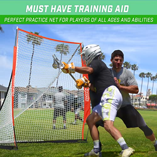 GoSports Regulation 6' x 6' Portable Lacrosse Net - Image 2