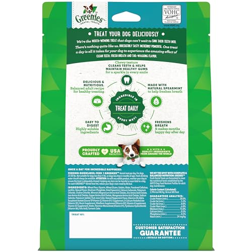 Greenies Regular Dental Care Dog Treats, Fresh Flavor - Image 2