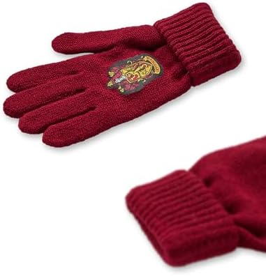 Harry Potter Hat And Gloves Set Adults | Gryffindor, Ravenclaw, Slytherin, Hufflepuff Options - Image 4