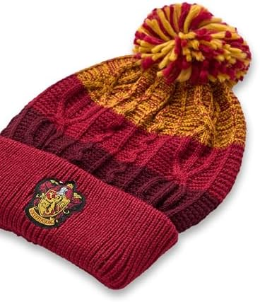Harry Potter Hat And Gloves Set Adults | Gryffindor, Ravenclaw, Slytherin, Hufflepuff Options - Image 5