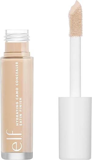 e.l.f. Hydrating Camo Concealer, Full Coverage, Satin Finish