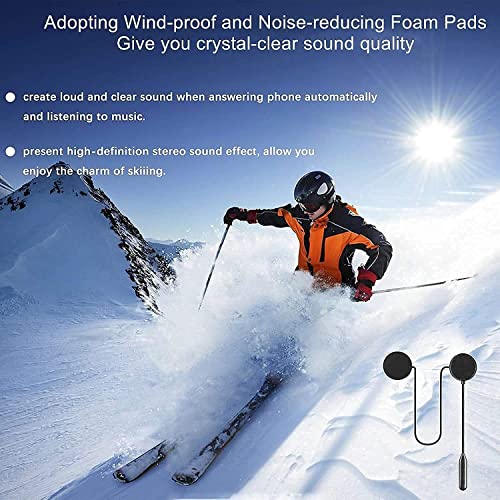 JZAQ Motorcycle Helmet Bluetooth Headset, Waterproof - Image 4