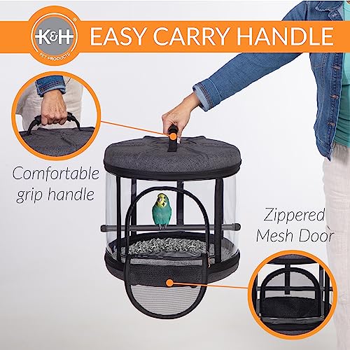 K&H Pet Products Mod Bird Carrier Travel Cage, 360 View - Image 5