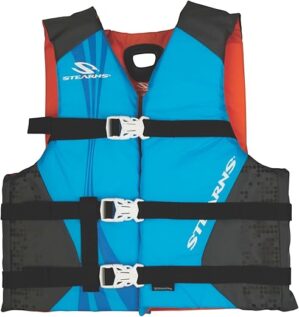STEARNS Kids Nylon Life Vest, USCG Approved
