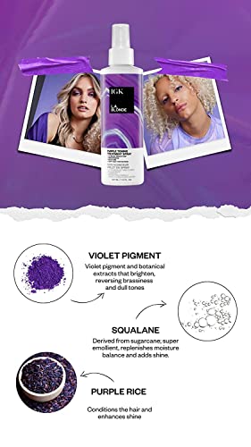 La Blonde Purple Toning Treatment Spray - Image 4