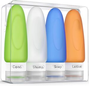 Dot&Dot Leak Proof Travel Shampoo Bottles – 3oz