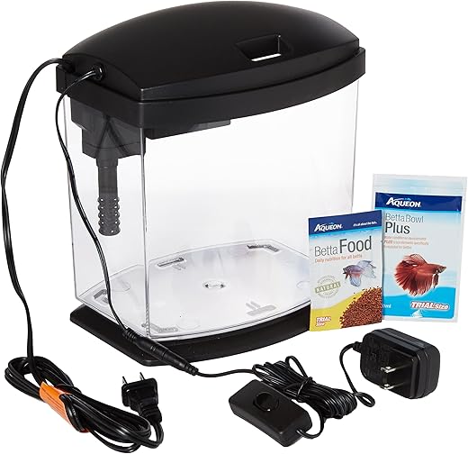 Aqueon LED Minibow Aquarium Kit, 1 Gallon