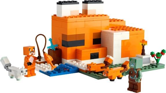 LEGO Minecraft Fox Lodge House 21178 Animal Toys - Image 4