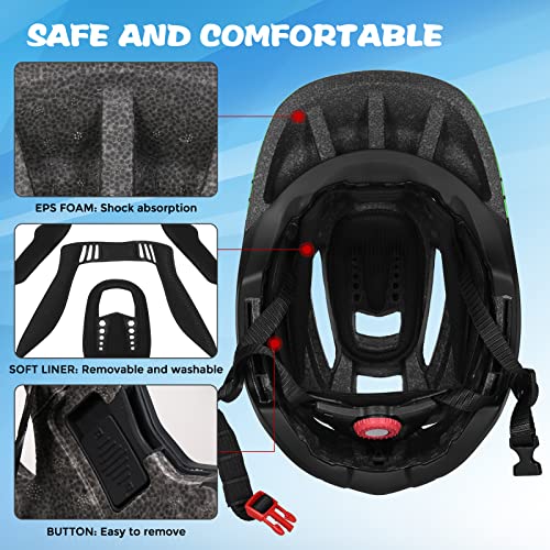 LIXADA Kids Detachable Full Face Cycling Helmet (20.5-22 Inches) - Image 5