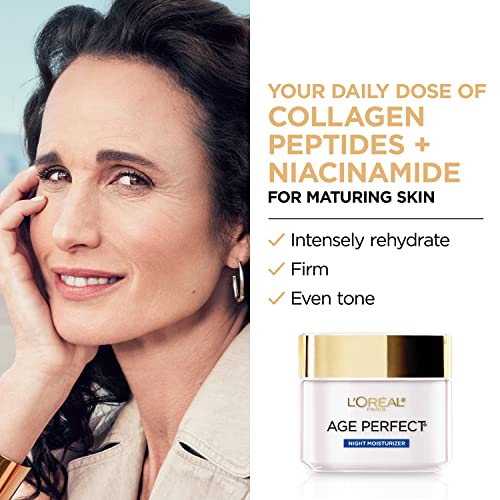 L'Oreal Paris Age Perfect Collagen Expert Night Moisturizer - Image 3