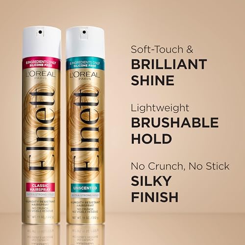L'Oreal Paris Elnett Satin Extra Strong Hold Hairspray - Image 4
