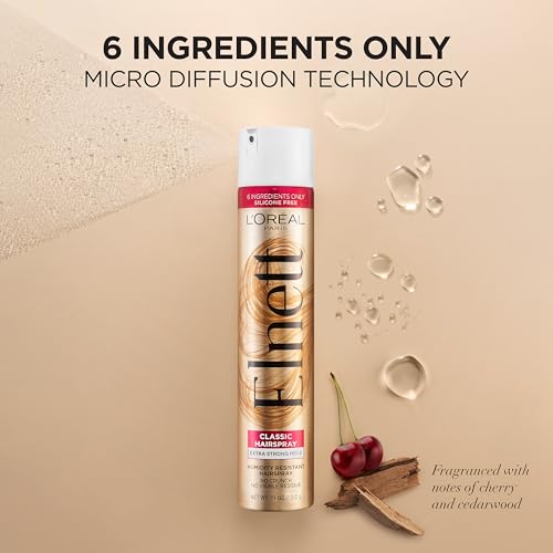 L'Oreal Paris Elnett Satin Extra Strong Hold Hairspray - Image 5