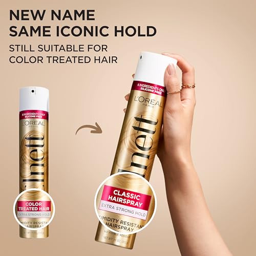 L'Oreal Paris Elnett Satin Extra Strong Hold Hairspray - Image 2