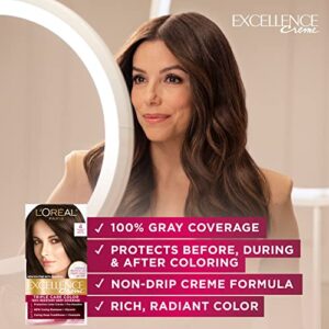 L’Oreal Paris Excellence Creme Permanent Hair Color, 5G Medium Golden Brown