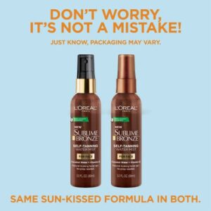 L’Oreal Paris Sublime Bronze Self Tanning Mist, 3 fl. Oz