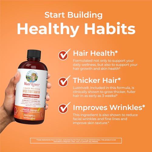 MaryRuth Organics Liquid Multivitamin + Lustriva® Hair Growth - Image 2