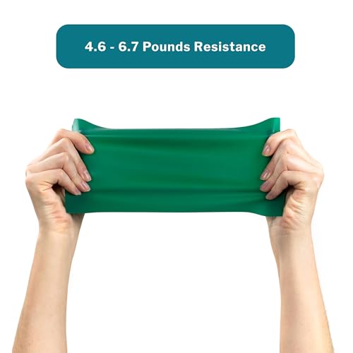 McKesson Exercise Resistance Band - Medium Green, 5in x 50yd - Image 3