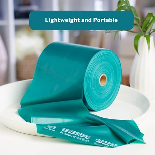 McKesson Exercise Resistance Band - Medium Green, 5in x 50yd - Image 4