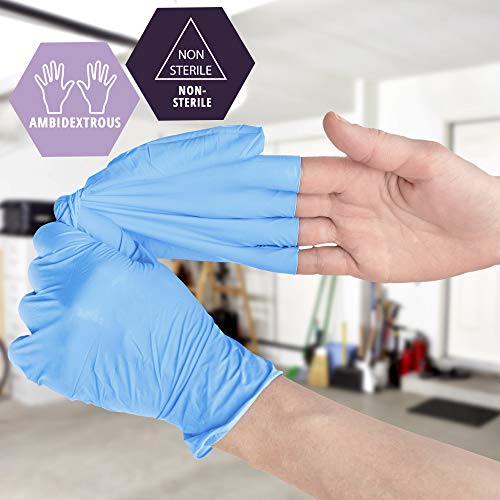 MED PRIDE NitriPride Nitrile-Vinyl Blend Exam Gloves - Image 3